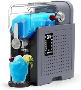 Slushie Machine – No Ice Needed, 88oz Frozen Drink & Soft Serve Ice Cream Machine. Slushy Machine For Home with LED Display, One-Touch Reservation & 6 Pre-set Programs for Frozen Margaritas, Frappés