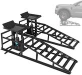 LOCKIETTA 2 Pack Hydraulic Car Ramp