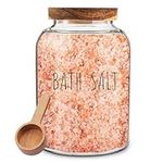 Bath Salts Glass Jar - Bath Salt Co