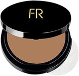 Luxury Oil Blotting Pressed Powder by Flori Roberts, Long Lasting Oil and Shine Control, Flawless Complexion for Women of Color or Deeper Skin Tones