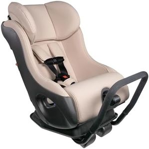 Clek Fllo Convertible Car Seat, Latte Ziip (Flame Retardant Free)