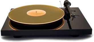 Hudson Hi-Fi Acrylic Turntable Mat - YellowLit - LP Slipmat