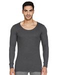 Levi's Men's Western Regular Fit Thermal (037-THRML TOP-FS-P1_Charcoal Melange_L)