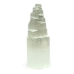 Reiki Crystal Products Natural Crystal Stone Stone Tower, Standard, Clear.