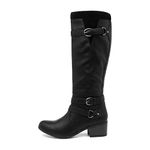 Lilley Mindy Womens Black Riding Boot - Size 4 UK - Black