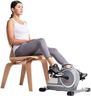 Sunny Health & Fitness Magnetic Under Desk Mini Exercise Cycle Bike, Dual Function Pedal Exerciser with Digital Monitor and Carrying Handle, SF-B020026