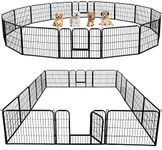 Yaheetech Outdoor Dog Playpen - 16 