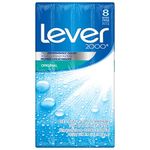 Lever 2000 Bar Soap for a refreshing shower experience with a fresh scent Original with deep yet gentle cleansers 89 g pack of 8