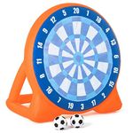 Inflatable Game Soccer Target 157 cm - 2 Balls Included