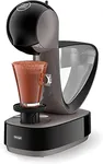 DeLonghi Nescafé Dolce Gusto Infinissima Pod Capsule Coffee Machine, Espresso, Cappuccino and more,1.2 Liters, EDG260.G, Black & Charcoal