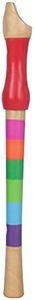 ARTIBETTER Wooden Kid Flute Musical Instrument Early Education Develop Recorder Woodwind Musical Educational Toy for Children Rainbow Color