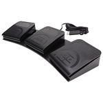 USB Foot Switch, 3 Key, Ergonomic, USB Foot Pedal, Support Multifunction, Sensitive Durable, for Game Media Instrument