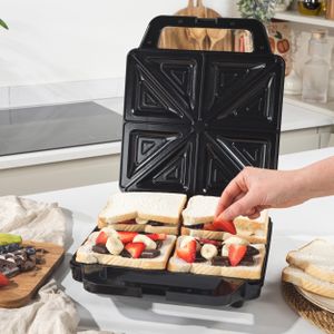 Salter Deep Fill Sandwich Toaster – Non-Stick Plates, Easy Clean