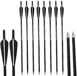 AMEYXGS 12pcs Crossbow Bolts Mixed 