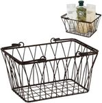 Spectrum Diversified Twist Storage Basket, Small, Bronze