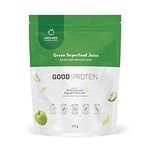 Good Protein Greens Superfood Powder Juice - 100% Natural Digestive Enzyme Greens Powder | Vegan Non-GMO Gluten Free Vitamins Green Powder - Organic Alfalfa Wheat Barley Grass Spirulina Powder | 225g