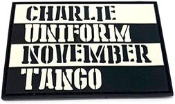 Charlie Uniform November Tango Paintball Airsoft PVC Morale Patch