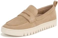 Vionic Women's Uptown Slip-ons Loafer, Sand Suede, 9.5