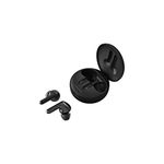 LG Tone Free HBS-FN6 True Wireless Earbuds with Meridian Audio Technology and UVnano Charging Case, Universal, Black