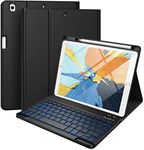 Hamile Keyboard Case for iPad 9th 8