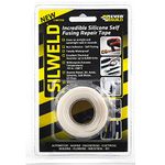 Everbuild Silweld Silicone Self-Fusing Repair Tape – Watertight – Electrical Insulator – Black – 3m