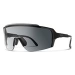 SMITH Flywheel Sport & Performance Sunglasses - Black | Photochromic Clear to Gray