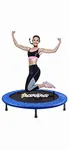 LET'S PLAY® LP-842 Imported Trampoline Jumping Trainer for Adults and Kids, Rebounder Trampoline with Metal Springs and Padding for Indoor and Outdoor 36/38/40/48 Inch Size.