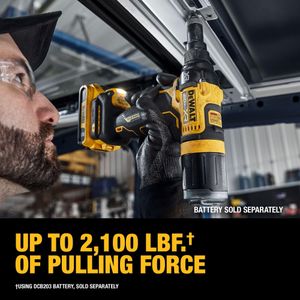 DEWALT 20V MAX XR Cordless Rivet Tool, 3/16” – Bare Tool