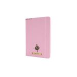 AICA Personalized Name & Charm Leather Notebook Diary -A5 Size, 180 Ruled Pages (Baby Pink) | Customized Birthday Daily Journal Diaries Diary Gifts for Girlfriend Teens Teenagers Girls Best Friends