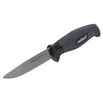 wolfcraft Outdoor Knife with Sheath I 4085000 I Knife for hobbies, crafts and camping