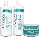 UNNIQUE Advanced Keratin Treatment - Professional Smoothing System Engineered for Kinkee Hair to Achieve Predictable Smoothness and Long-Lasting Frizz Control