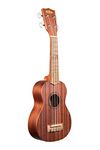 Kala Soprano Ukulele in Satin Mahogany (KA-15S)