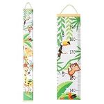 Tabanzhe Child Hanging Height Chart,Growth Chart for Kids,Animal Height Measure Ruler Wall Decoration for Baby Girls Boys Bedroom Nursery