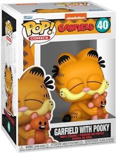 Funko Pop! Comics: Garfield - Garfield with Pooky - Vinyl Collectible Figure - Gift Idea - Official Merchandise - Toy for Children and Adults - Cartoon Fans - Model Figure for Collectors