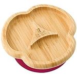 Bamboo Baby Divider Plate with Suct