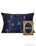 Harry Potter x Kitsch Satin Pillowcase | Softer Than Silk Pillowcase | Cooling Pillow Case Cover with Zipper | Pillowcase Satin for Hair & Skin | Pillow Cases Standard Size Queen (1 Pack)