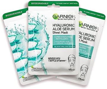 Garnier Hydra Bomb Hyaluronic Aloe Vera Serum Sheet Mask 3 Pack