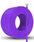 FEDUS Cat6 Ethernet Cable, 300 Meter High Speed 550MHZ / 1Gigabit Speed UTP LAN Cable, Network Cable Internet RJ45 Cable LAN Wire, Patch Computer Cord Gigabit Category 6 Wires for Modem, Router Purple