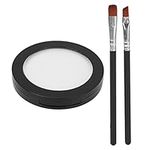 Mapping Eyebrow Paste, 20g 0.7 Oz Contour Mapping Paste Lip Shape Outline Easily Positioned Eyebrow Tinting Paste Safe with Brushes for Microblading, Outline and Mark Eyebrow Shape, Lip Shape (White)