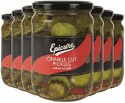 Epicure Crinkle Cut Pickles with Ch