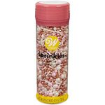 WILTON SPRINKLES 4.51oz - Rose pink pearl mix