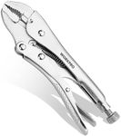 WORKPRO Locking Pliers, 4-inch Curv