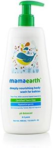 Mamaearth Deeply Nourishing Baby Body Wash | Tear Free Formula with Natural Cleansers | Hydrating Coconut & Jojoba Oil | Moisturizes Delicate Skin of Babies | 13.53 Fl Oz (400ml)