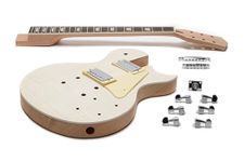 Solo LPK-10 DIY Guitar Kit With Flame Maple Top