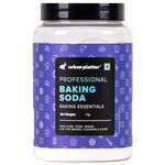 Urban Platter Baking Soda Jar, 1Kg [Food Grade Sodium Bicarbonate, Perfect for Baking / Cooking / Cleaning, Triple Refined]