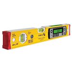 STABILA TECH 196 DL Electronic Spirit Level - Digital Spirit Level Waterproof and Dustproof According to IP 67, 2 Digital Displays, Calibration-Free with Bag, 40 cm