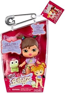 Bratz Babyz Collectible Fashion Doll - Yasmin - with Real Fashions and Pet - Kids Toy - Great for Ages 6 and Older