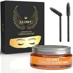 GLOWY - Eyebrow Gel 1.69/50 ML, Brow Freeze, Brow Soap, Clear Eyebrow Gel, Brow Lamination Effect, Brow Styling Wax, Brow Shaper Wax