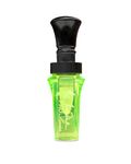 Duck Commander Jase Robertson Pro Series Duck Call - Easy Blowing, Double Reed Acrylic Duck Call for Duck Hunting Accessories - Chartreuse Acrylic