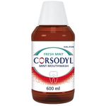 Corsodyl Mouthwash Gum Disease Bleeding Gum Treatment Mouthwash, Fresh Mint, 600 millilitre